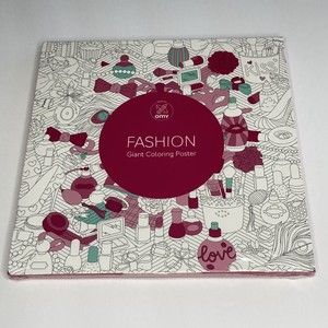 Fashion: Giant Coloring Poster by Lark Crafts 27.5 in.x 27.5 in. New Sealed